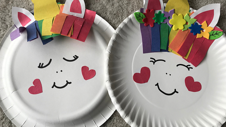 Unicorn Craft for Kids Two Ways